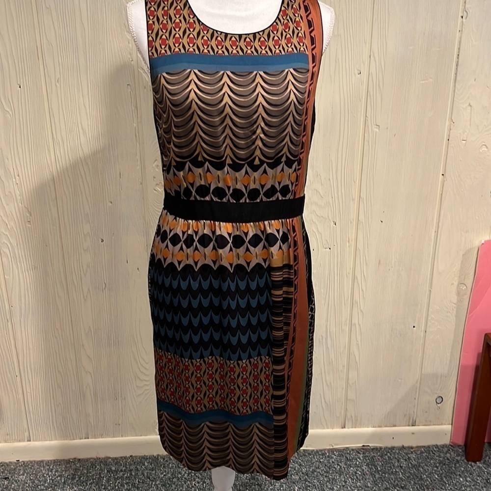 Classiques Entier Silk Dress Sleeveless Knee Length Size 6